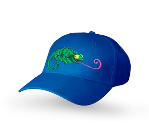 Gorra o bisera de camaleón