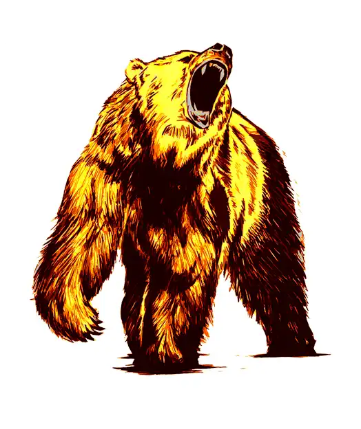 Diseño de oso, preferiblemente para fondos claros